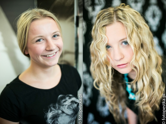 Karolina przed i po stylizacji Moryson