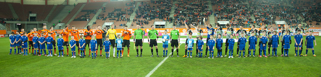 Football Academy, Zagłębie Lubi i Korona Kielce na Dialog Arena