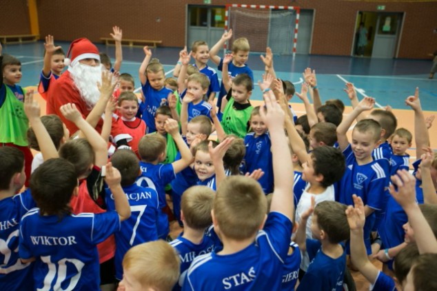 Mikołaj w Football Academy Bolesławiec