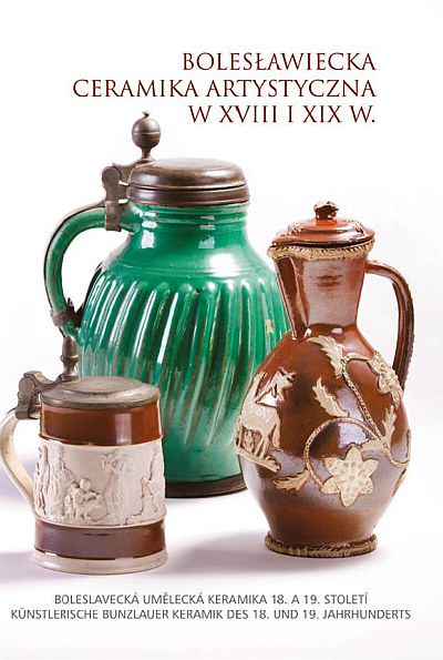 okladka katalogu Boleslawiecka ceramika artystyczna w XVIII i XIX w.